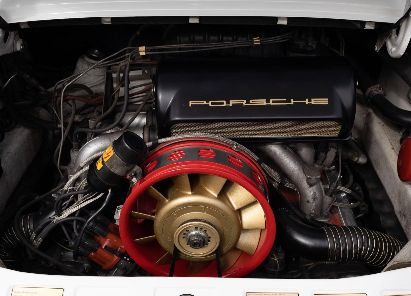 CIS Porsche 911 Air Filter Cover - Real Carbon Fiber