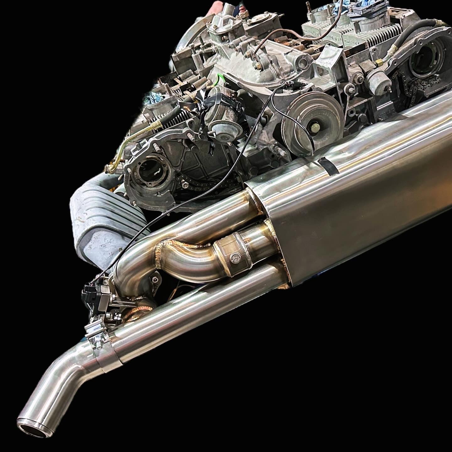 1-IN GTk Active Muffler for Air-cooled Porsches