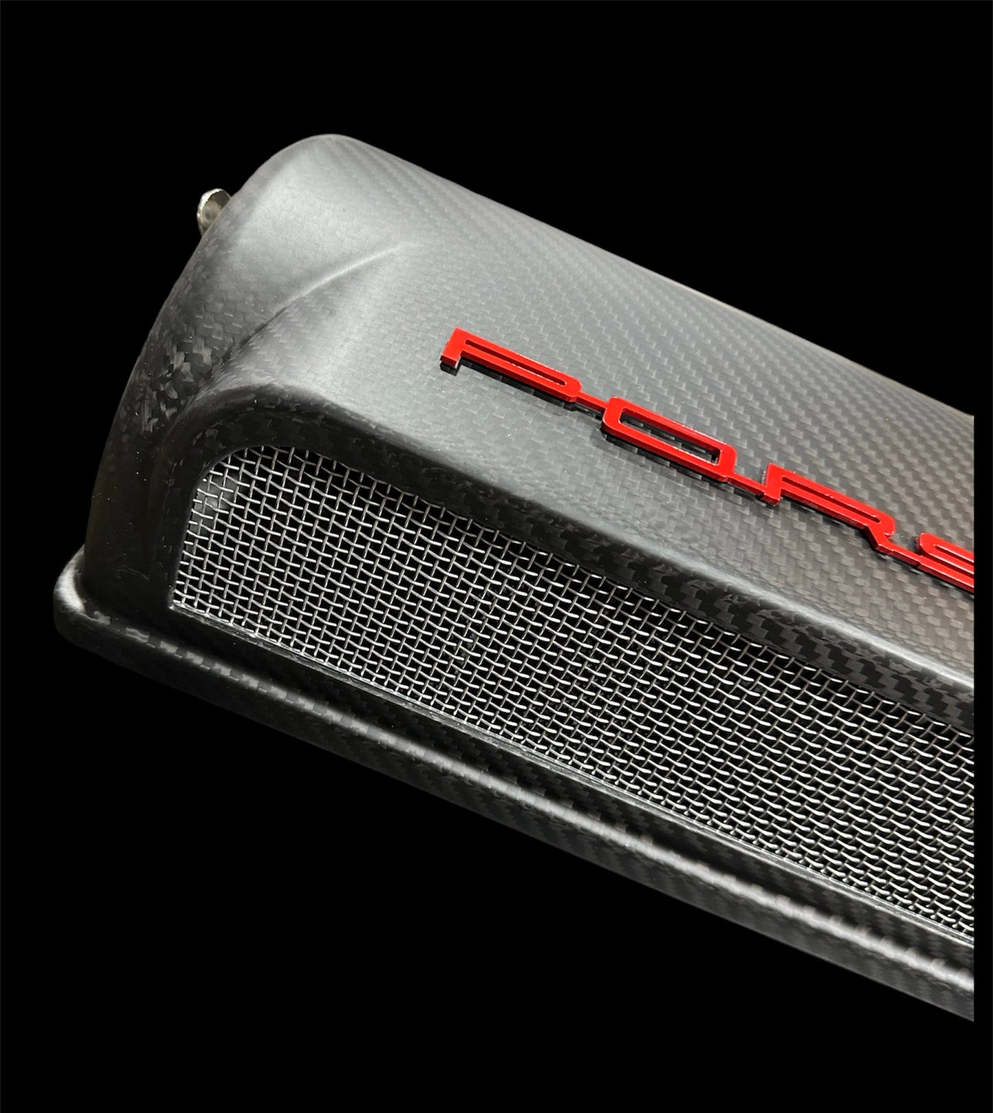 CIS Porsche 911 Air Filter Cover - Real Carbon Fiber