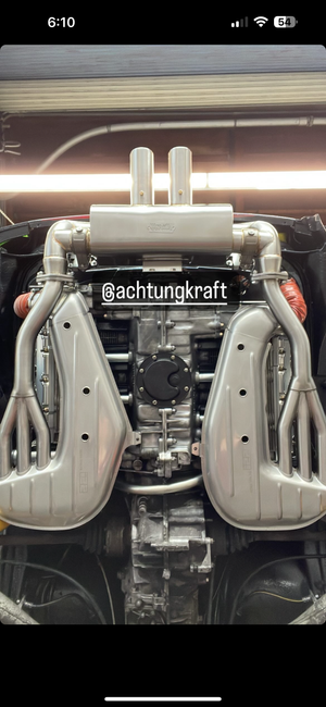 GTk Active Muffler for Air-Cooled Porsches