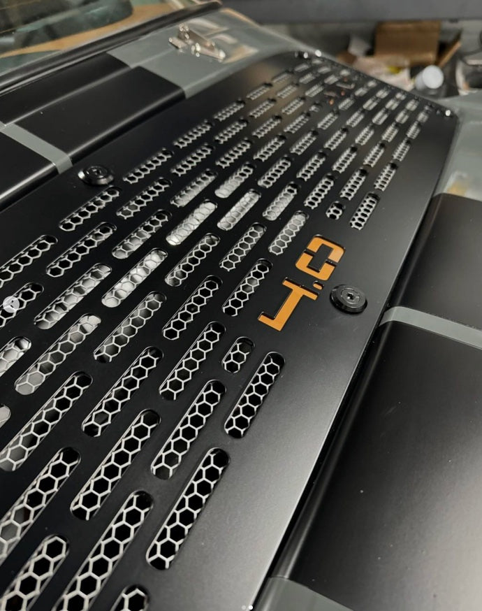 Custom Porsche Decklid Grills