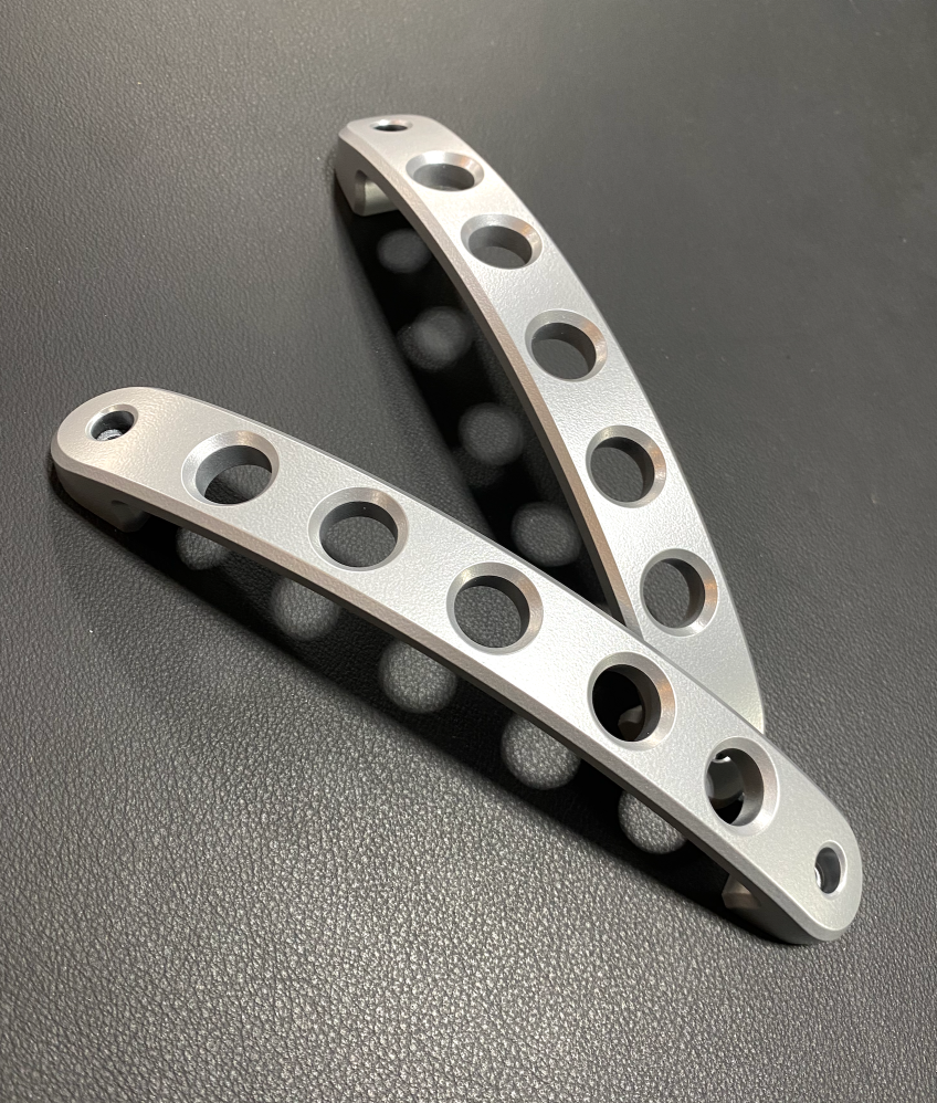 6 7/8" - 911 Aluminum Interior Door Handle (Sold As A Pair)