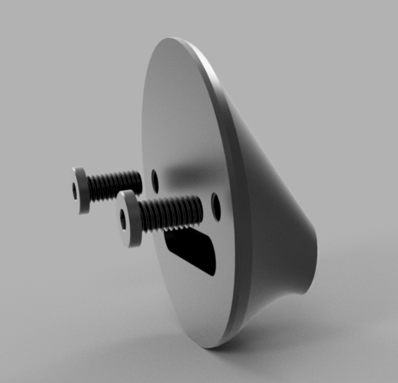 RS DOOR PULL (PAIR) - CNC BLACK Satin Finish ALUMINUM