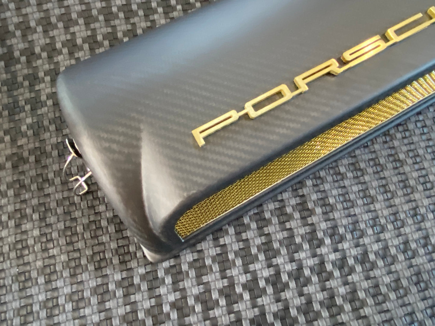 CIS Porsche 911 Air Filter Cover - Real Carbon Fiber