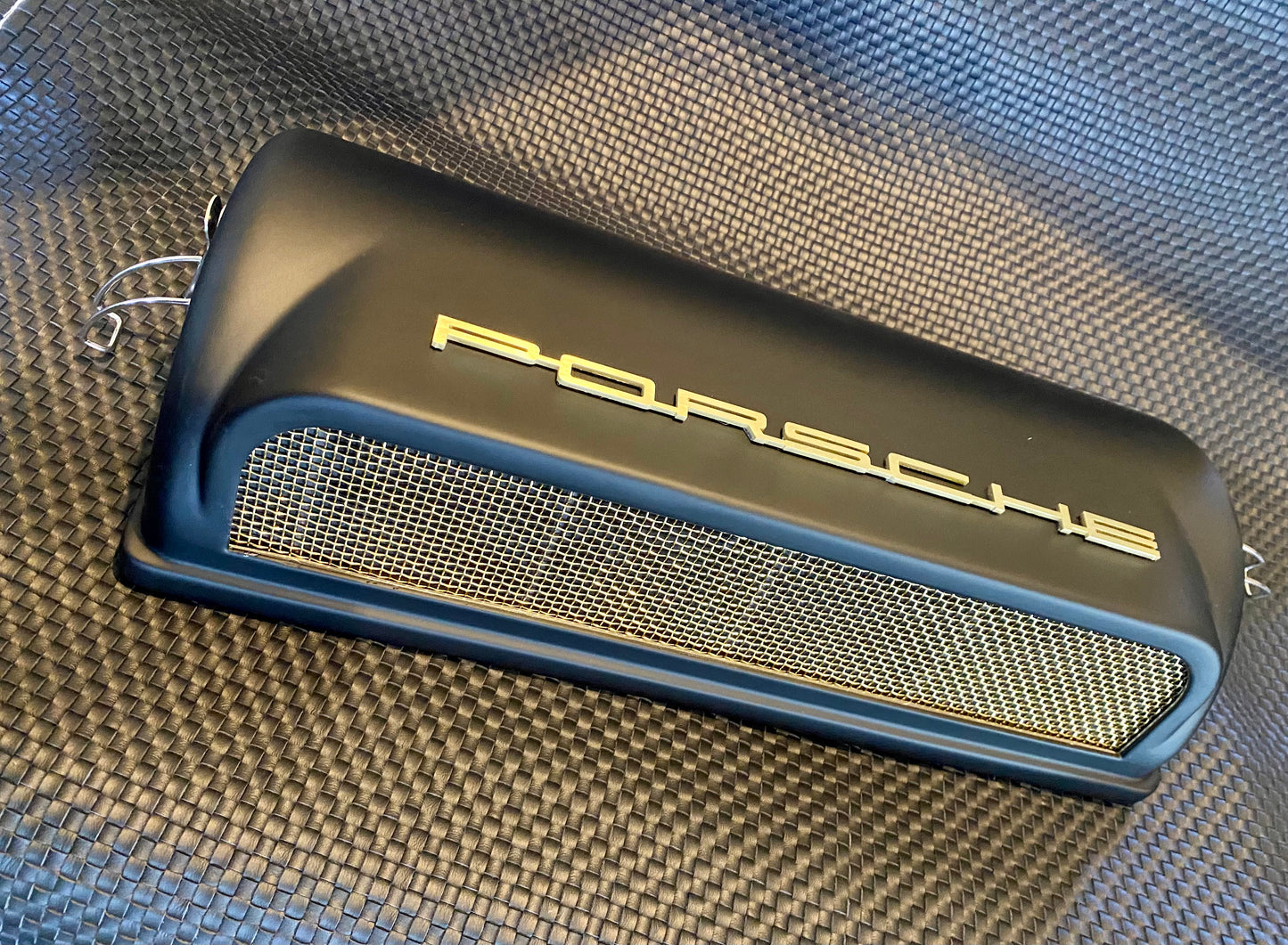CIS Porsche 911 Air Filter Cover - Real Carbon Fiber