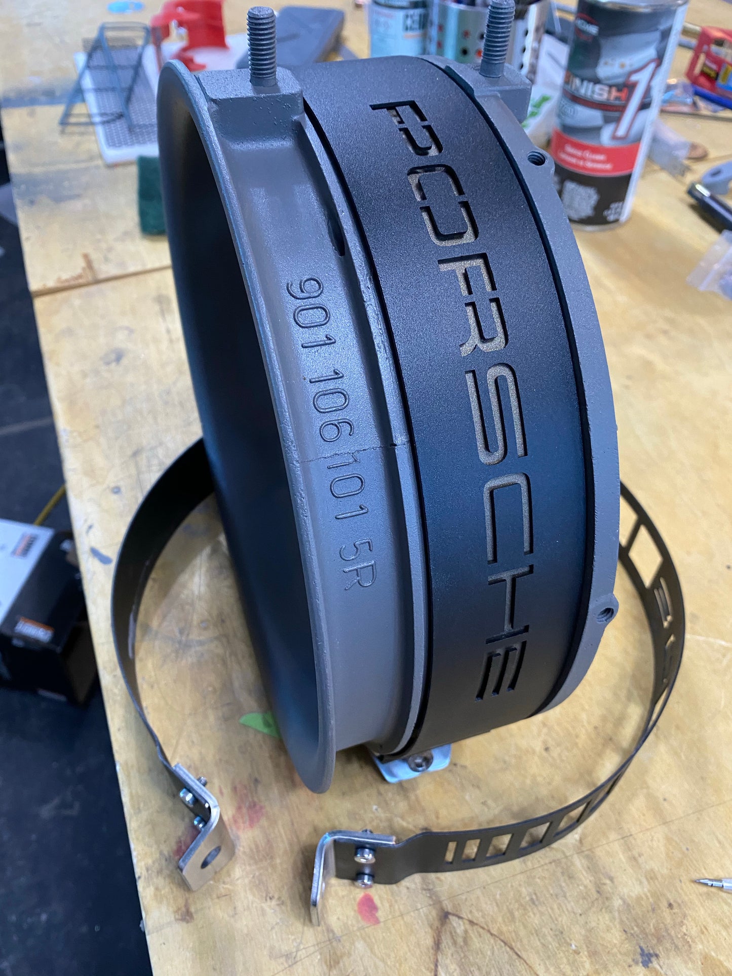 911 Air-Cooled Fan Hold-Down Strap - 1965 to 1989