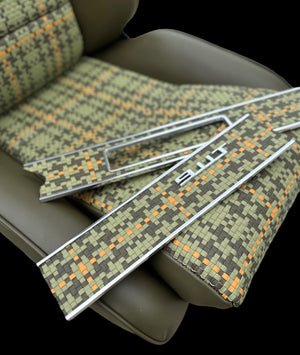 REAL Woven Leather - Solid and Custom Patterns (Tartan, Houndstooth, Custom)