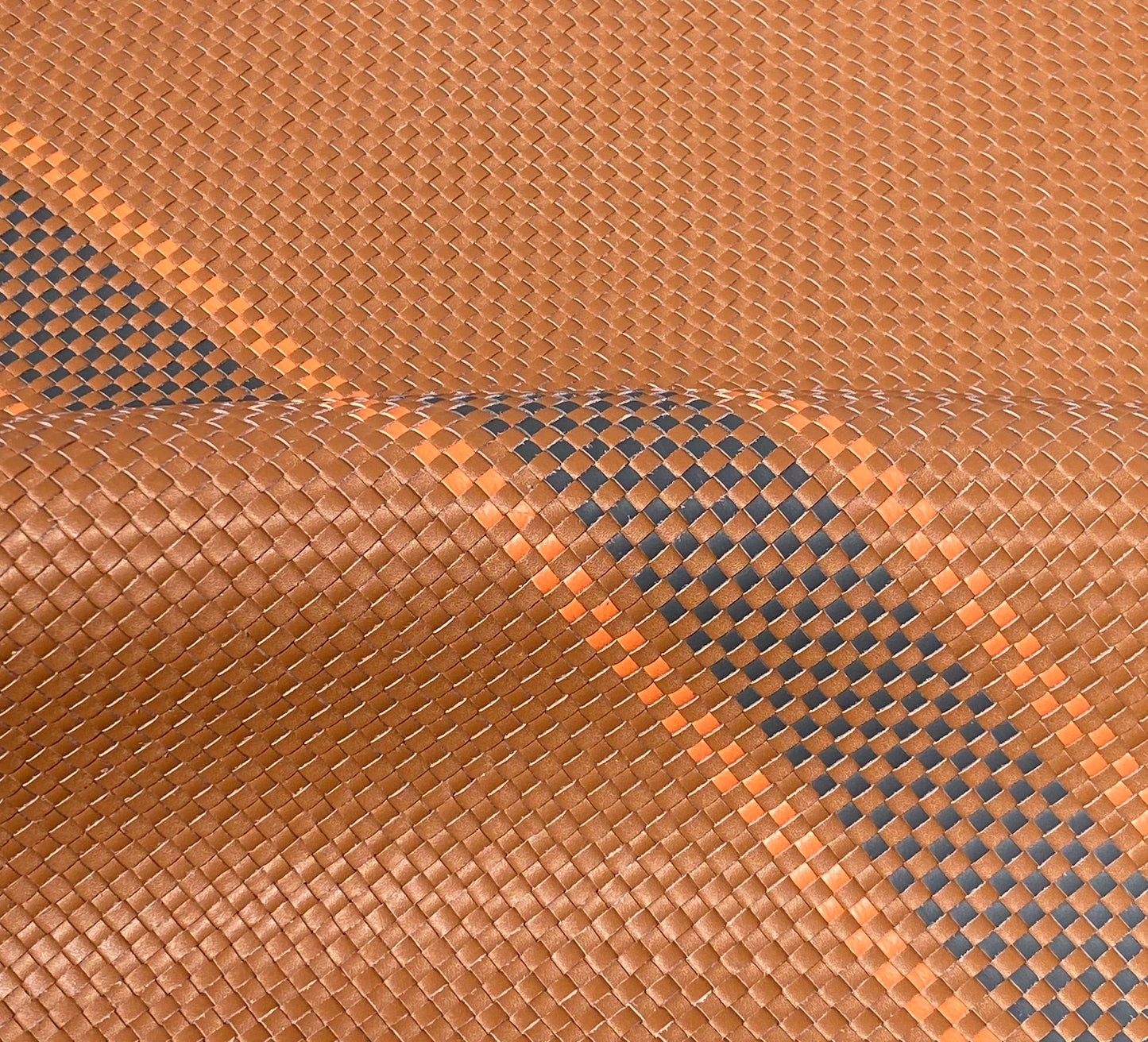 REAL Woven Leather - Solid and Custom Patterns (Tartan, Houndstooth, Custom)