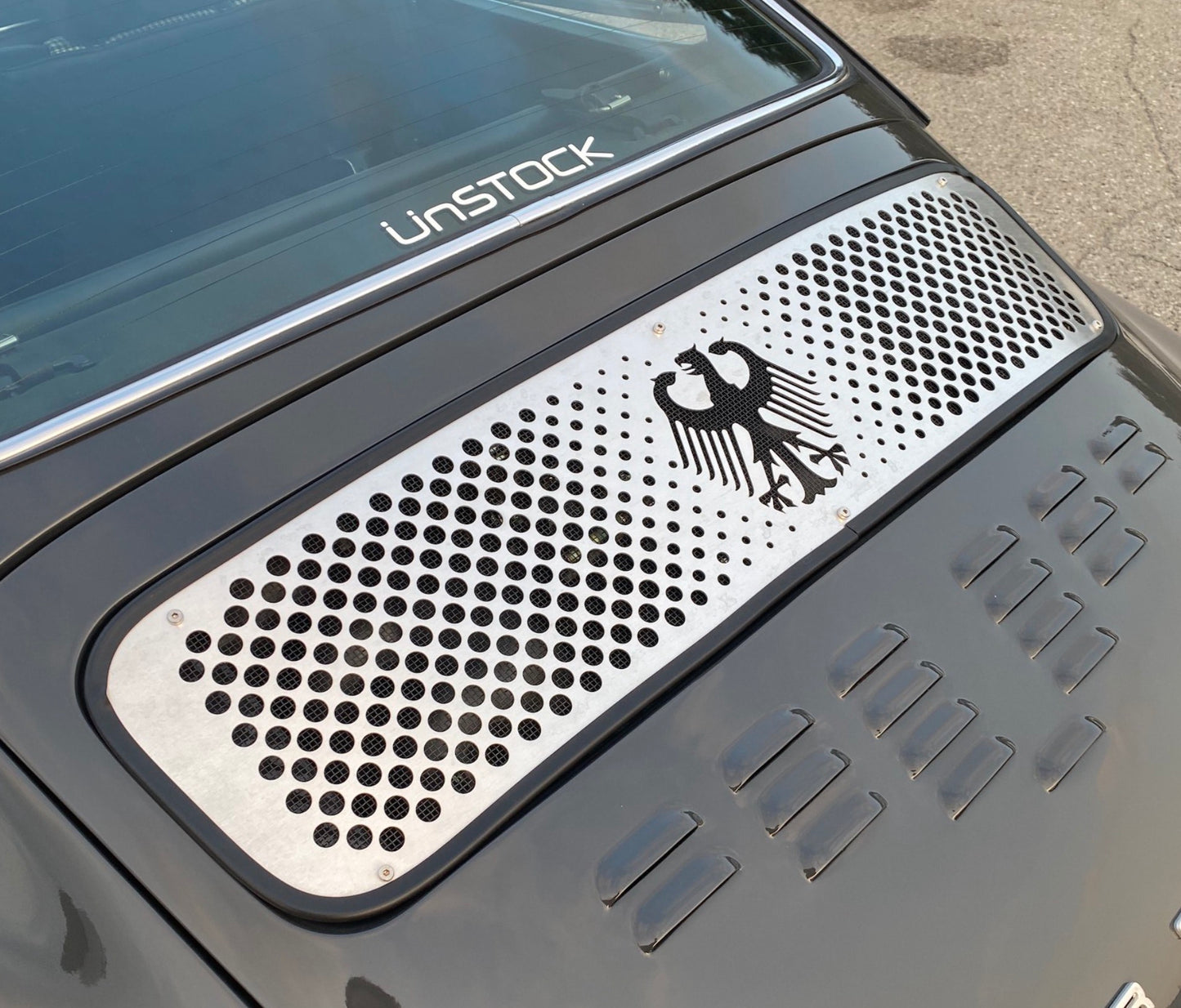 Custom Porsche Decklid Grills