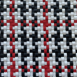 Synthetic Woven Leather Solid and Custom Patterns (Tartan, Houndstooth, Custom)