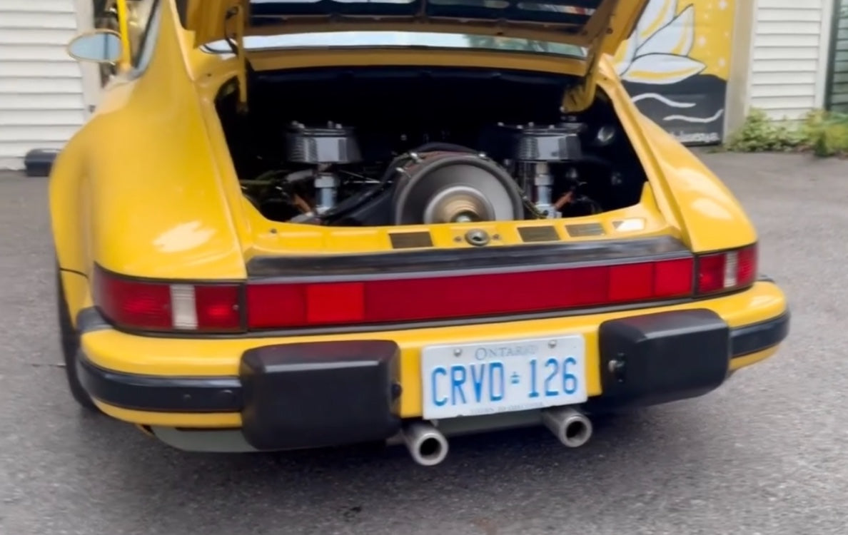 GTk Active Muffler for Air-Cooled Porsches