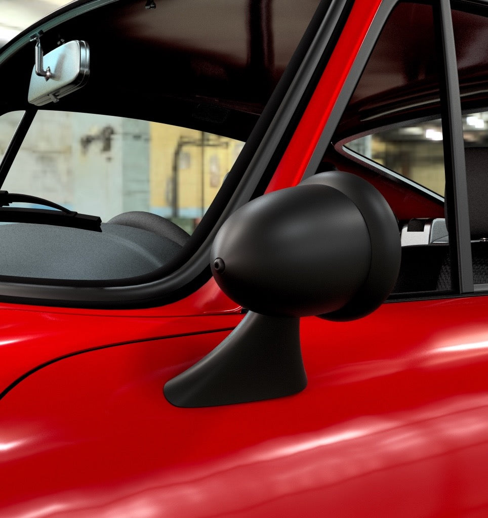 NEW! Aero Bullet Mirror — Longhood/Universal 3.0 (Porsche 911 912 914 Backdate 1965–1974, 20–71 mm)