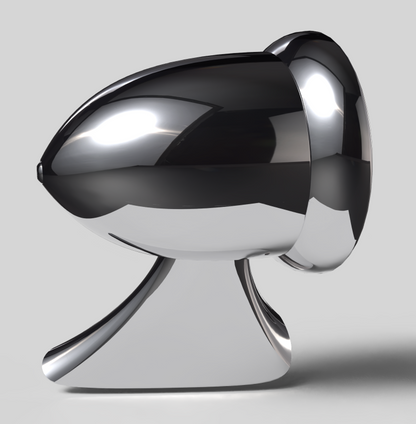 NEW! Aero Bullet Mirror — Longhood/Universal 3.0 (Porsche 911 912 914 Backdate 1965–1974, 20–71 mm)