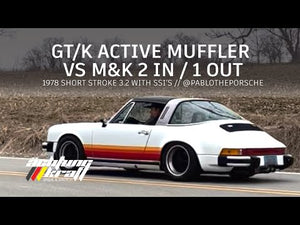 GTk Active Muffler for Air-Cooled Porsches