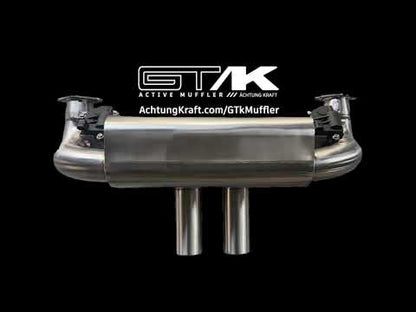 GTk Active Muffler for Air-Cooled Porsches