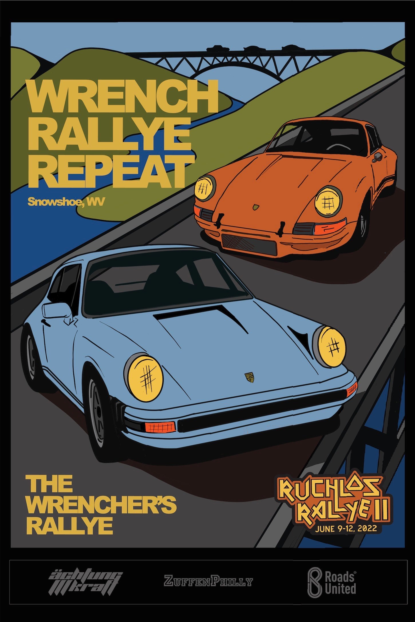 Ruchlos Rallye II - 2022 Event Poster