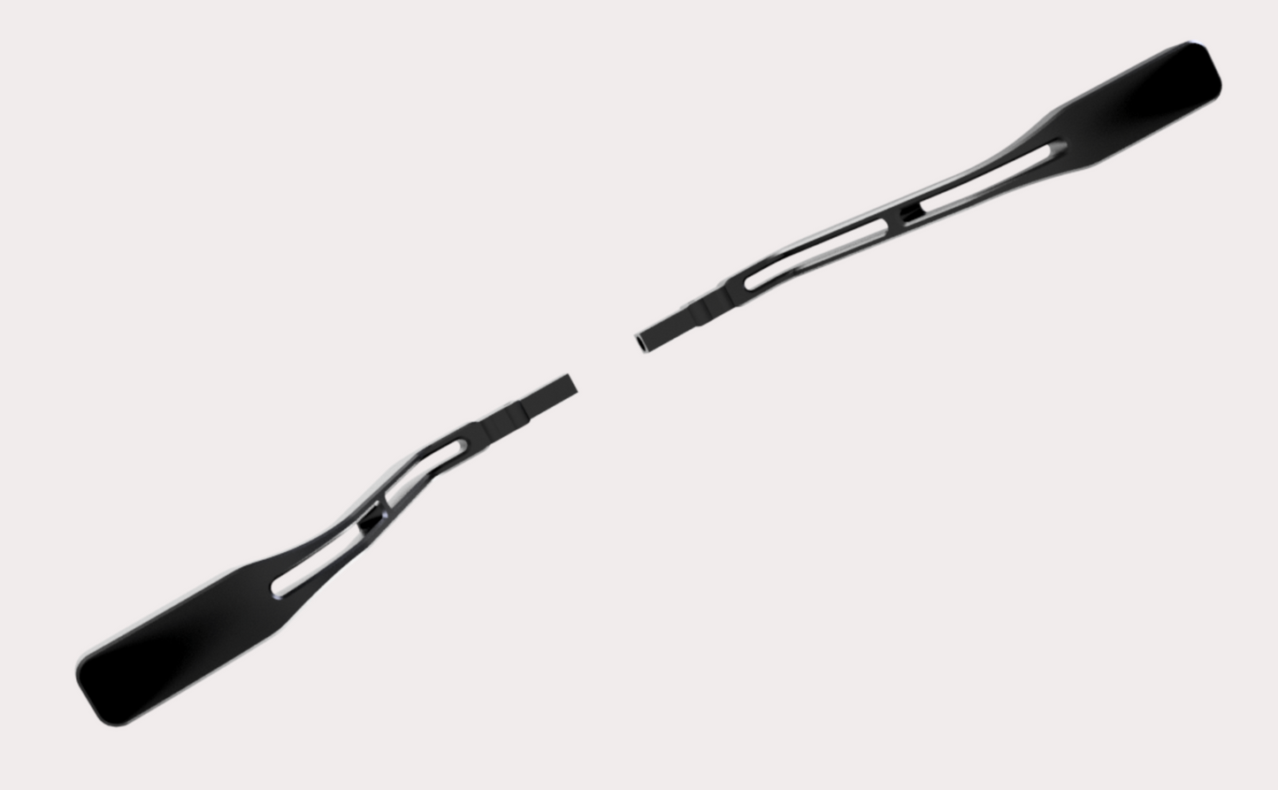 Extended Turn Signal and Wiper Stalks (sold as Pair) - Porsche 911 1975 to 1989 Carrera (1" or 2") and 964