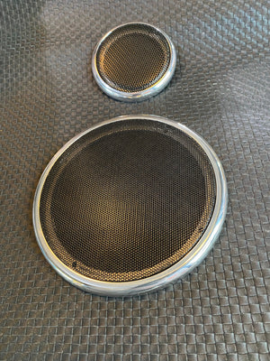 Solid Aluminum Speaker Trim Rings and Grills