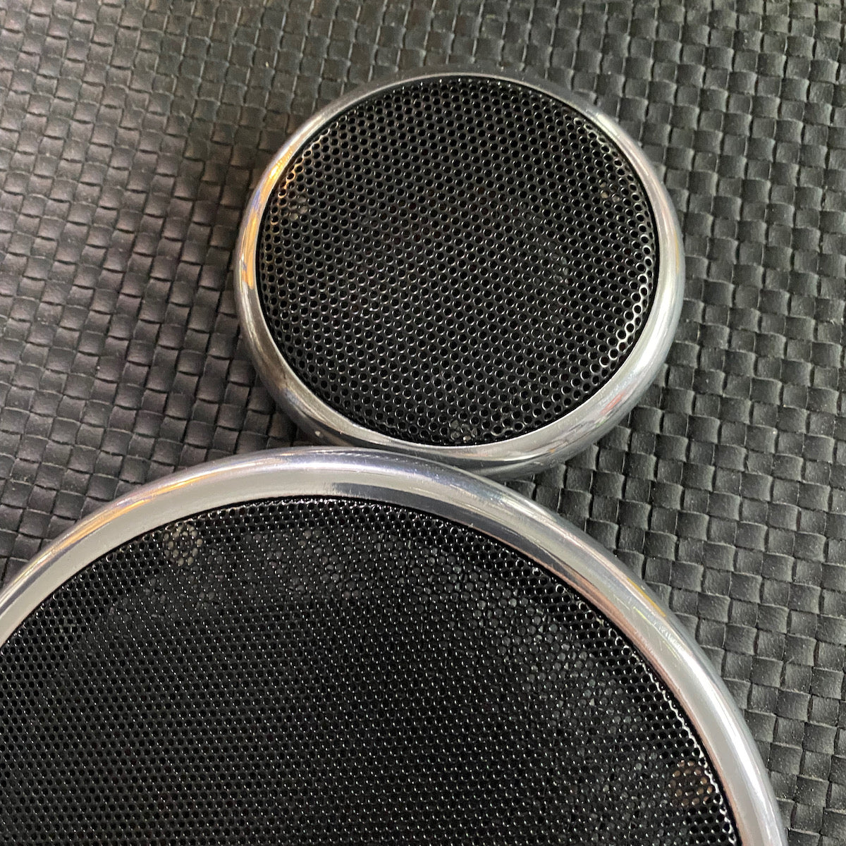 Solid Aluminum Speaker Trim Rings and Grills