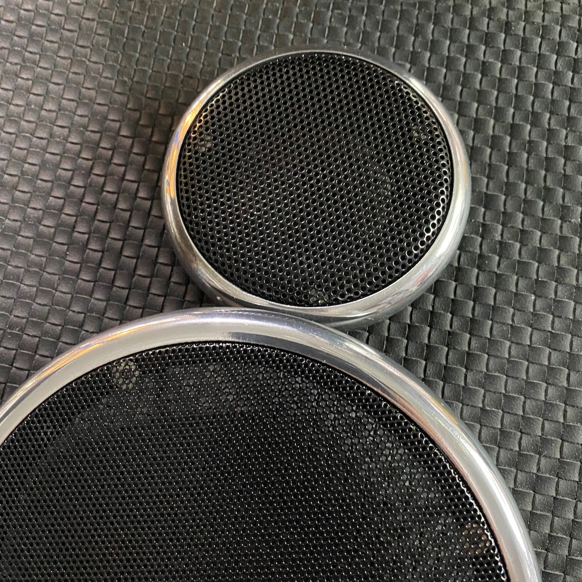 Solid Aluminum Speaker Trim Rings and Grills - Ächtung Kraft