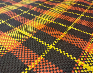 REAL Woven Leather - Solid and Custom Patterns (Tartan, Houndstooth, Custom)