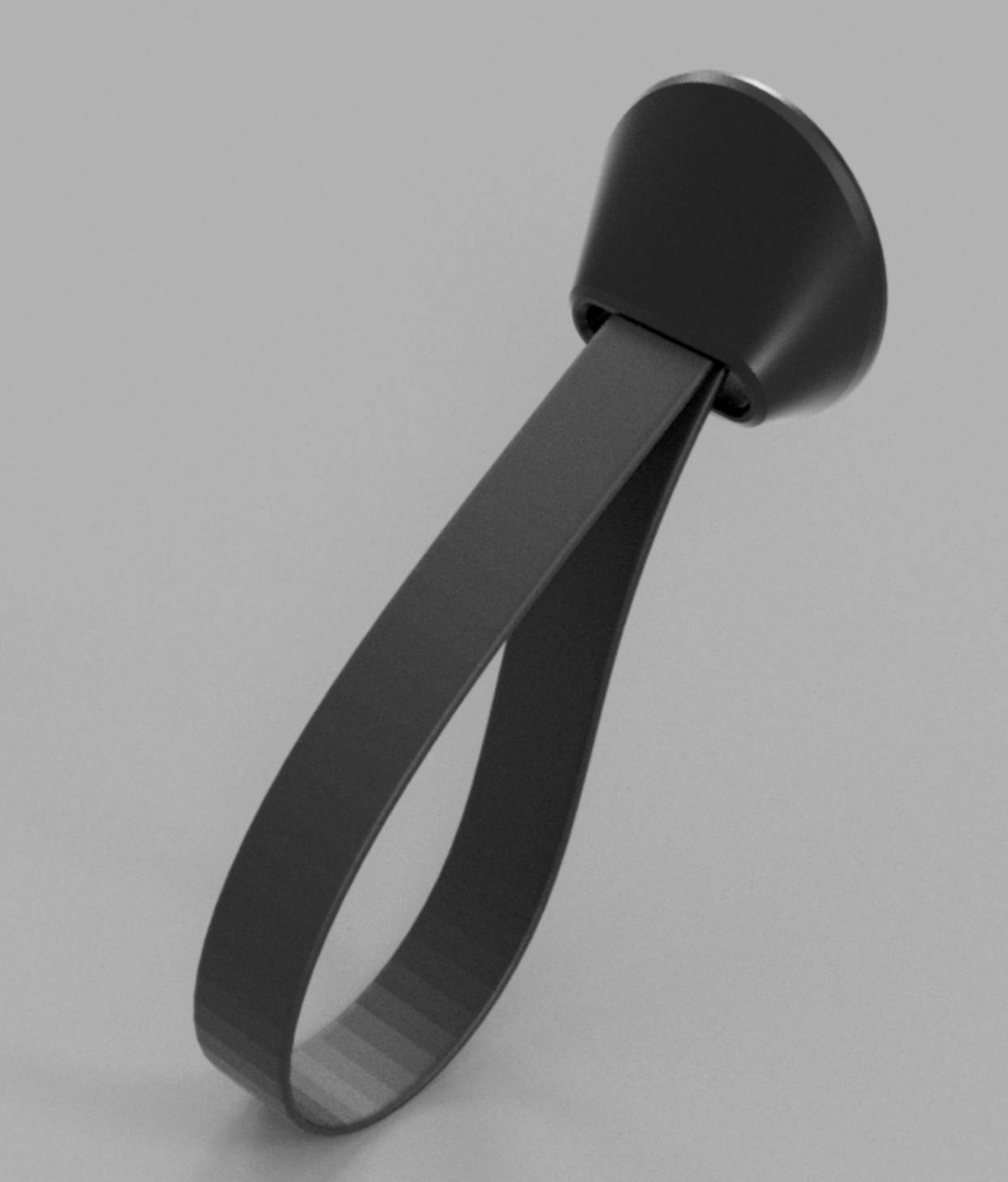 RS DOOR PULL (PAIR) - CNC BLACK Satin Finish ALUMINUM