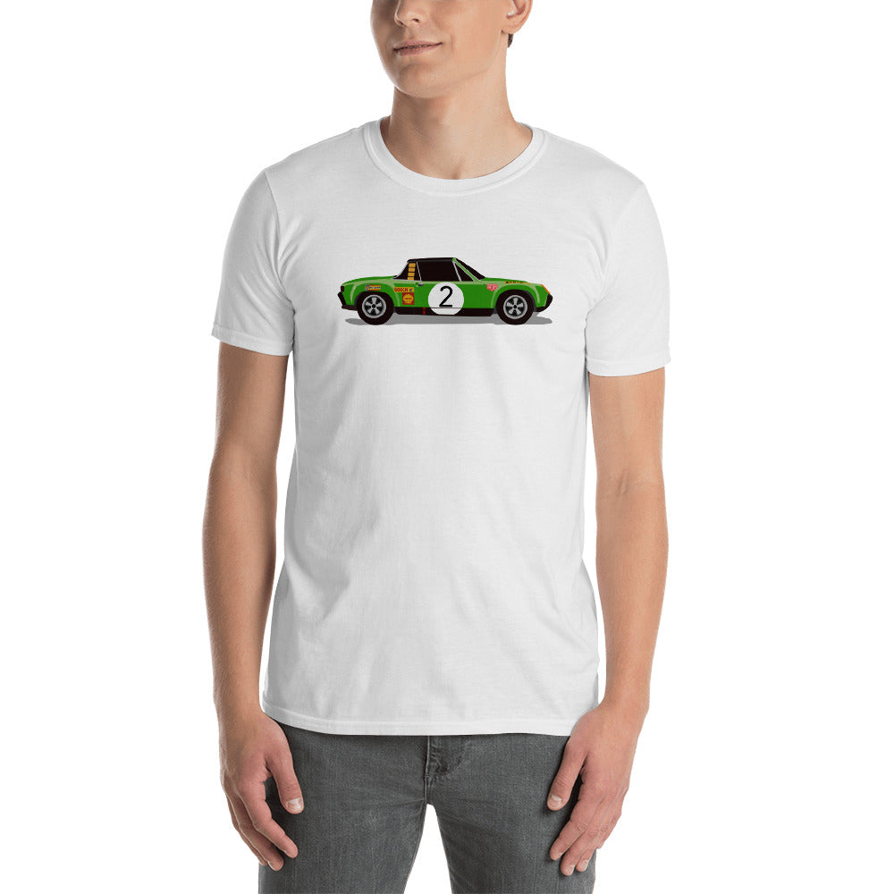 Porsche 914-6 GT Race Car T-Shirt - Ächtung Kraft